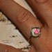 A Slice of Heaven, Ladies Maine Watermelon Tourmaline Gold Ring