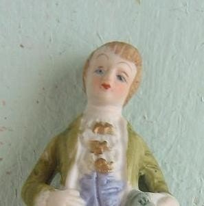 Antique Victorian Man Statue