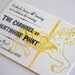 Letterpress Wedding Sampler