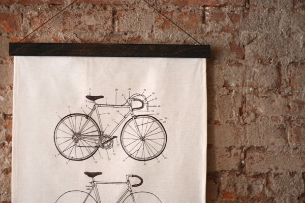 reserved for eedmondson - Anatomy of a Bicycle Poster