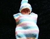 Cocoon and Hat Crochet Pattern tutti fruity parfait PDF 424