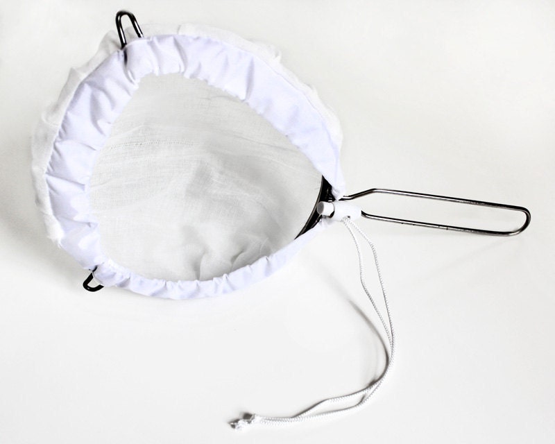 The Culture Caddy : A Multi-Use Cloth STRAINER (also great for infusing, cheese-making, flavoring etc)