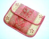 Quilted Ipad1 Ipad 2 sleeve, iPad 2 case, iPad cover