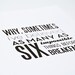 Typography Quotation Notecard / Alice in Wonderland