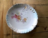 Hand-Painted Vintage Plate