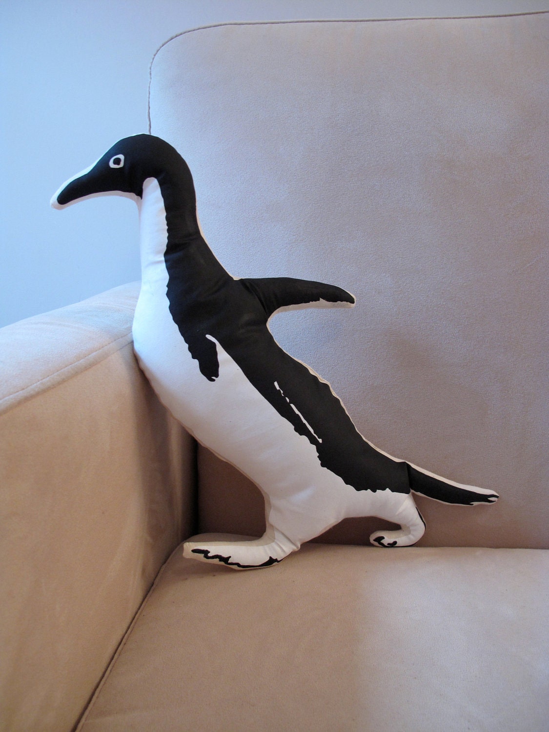 Reddit inspired socially awkward penguin pillow