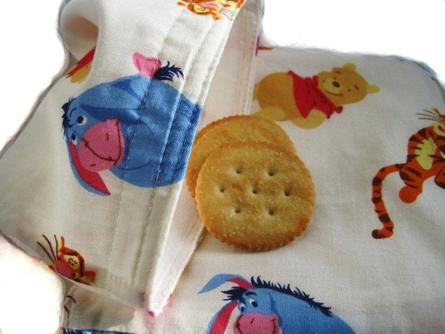 Winnie the Pooh Sandwich and Snack Bag Set, Reusable