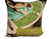french paris art poster pillow cover linen vintage 18x18 throw home decor