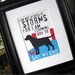 Nautical Labrador Retriever Dog Art Print Wall Decor Inspirational Series