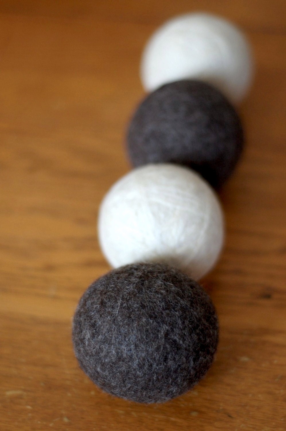 Wool Dryer Balls - Eco Friendly Laundry - Set of 5 - Spring Cleaning