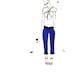 Watercolor Fashion Illustration - Nerdy Chic print