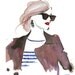 Watercolor Fashion Illustration - The Prep print