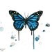 Watercolor Butterfly Illustration - Floating Butterfly print