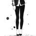 Watercolor Fashion Illustration - The Year of the Jegging print