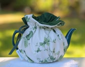 Marmalady's Green Leaves Ready Made Teapot Cozy