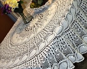 Beautiful Crochet Pineapple Tablecloth