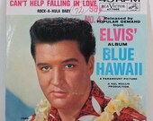 Vintage 45 Record, Elvis Presley, 1960s Music