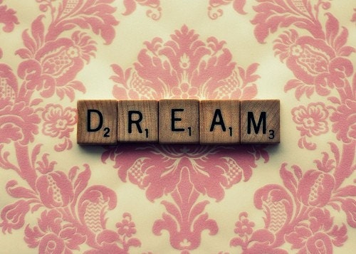 Ready To Ship - Little Pink Dream 5x7 Fine Art Photography Print. Shabby Chic. Dress Up Your House.