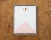 Boxed Correspondence Set // CORA BOUQUET // 100% cotton writing sheets