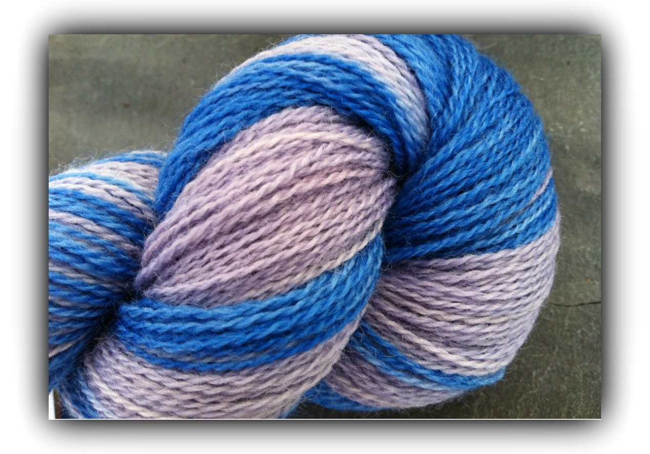 Laceweight Yarn-SALE - 413 Yards MOON POWDER