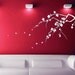 Cherry Blossoms (Mono Colour) - Large Vinyl Wall Decal