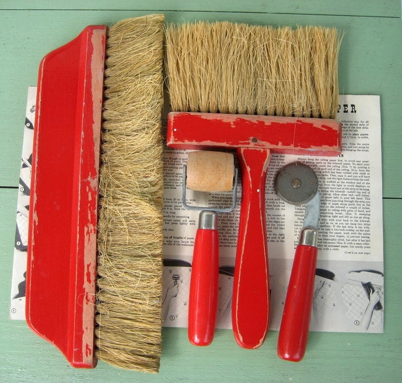 Vintage Workmaster Wallpaper Tool Kit