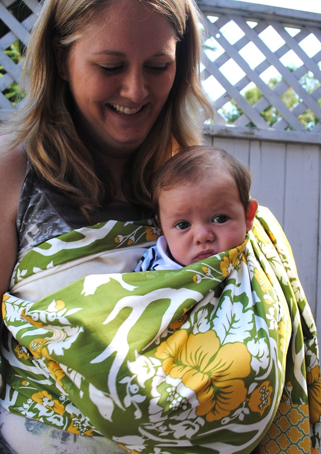 Oh My Deer- Adjustable Baby Sling READY TO SHIP
