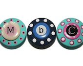 Personalized Lettered Wine/Bottle Stoppers- 'M','B' and 'C'