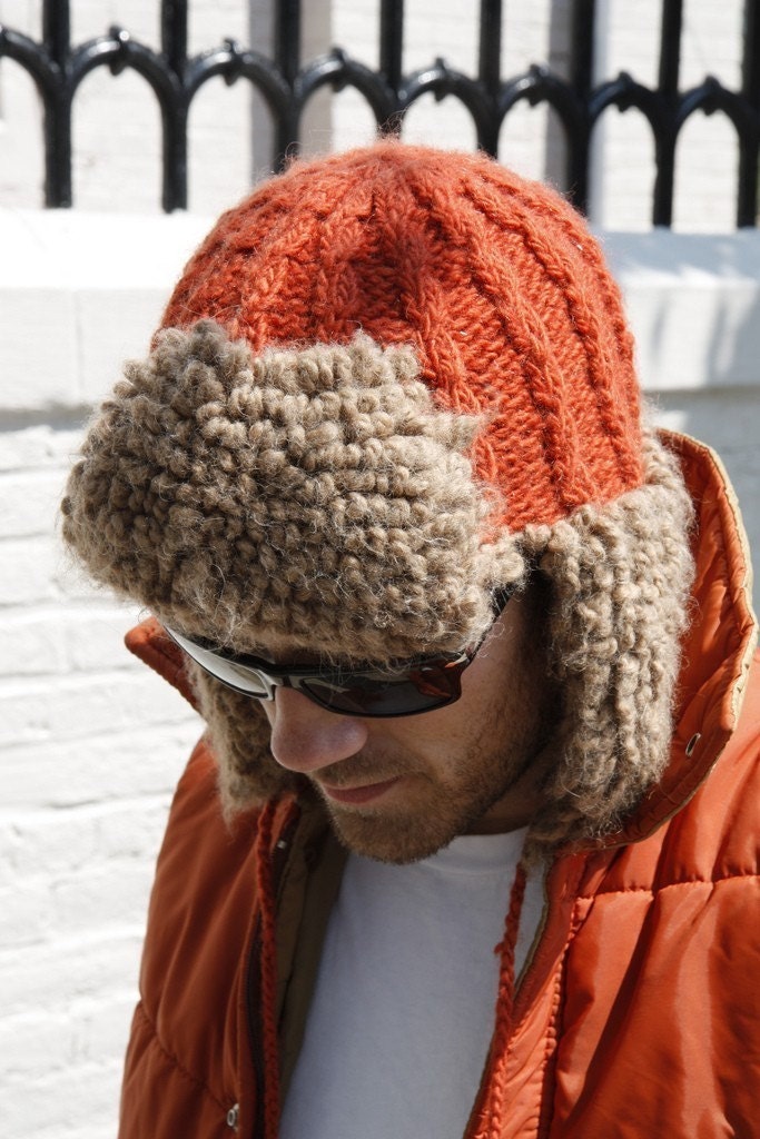 The Mackinaw Knitted Hat ---PATTERN---