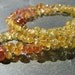 AA Multi Color African Sapphire faceted briolettes, 1/2 strand, 2.8 x 2.5 - 5 x 3mm