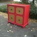 Antique 1940s 'Pink Daiquiri' Pink and Gold Radio