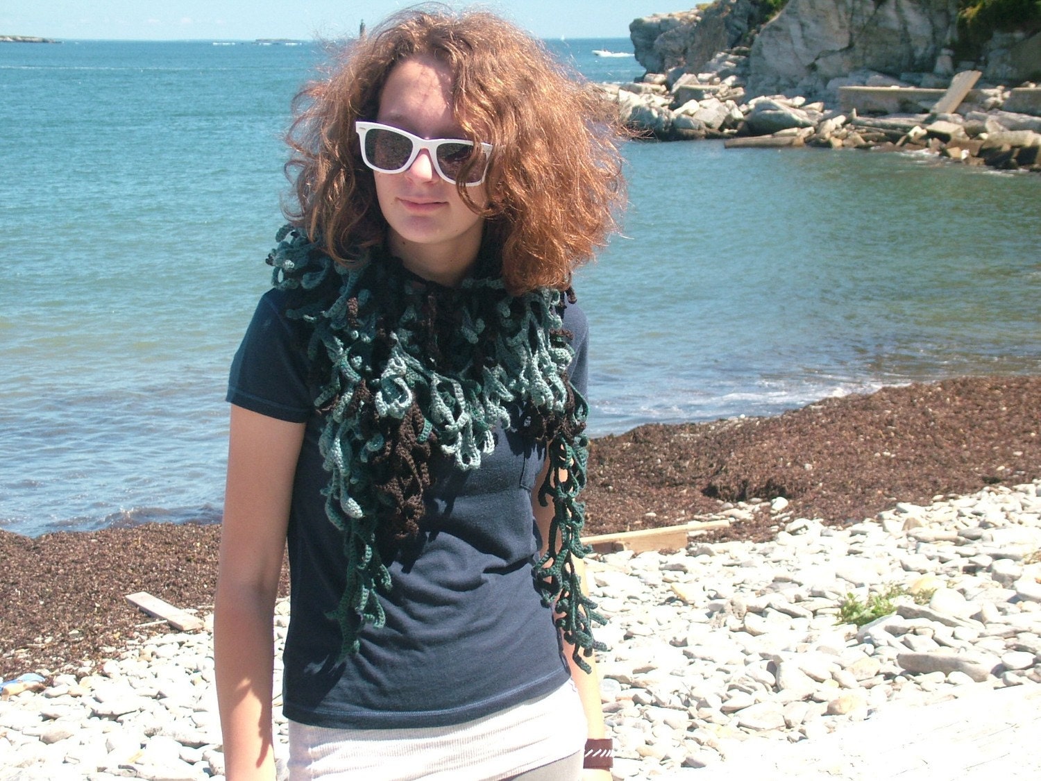 Ivy Branches Necklace/Scarf/Neckwarmer