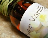 Triple Strength PURE Endless Vanilla Extract- Large 5 ounces-Featured in Treasury Creature Comforts by Intuitive Whimsy and Handmade Holiday 6 by peacesofindigo. FREE SHIPPING in US