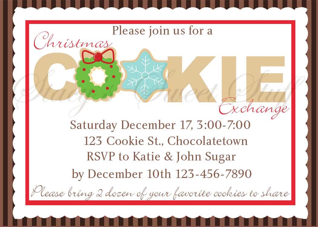 Christmas Cookie Exchange
