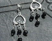 La Femme Amour - Victorian Styled Heart Chandelier Earrings by LauriJon Stardust Steampunk(TM)