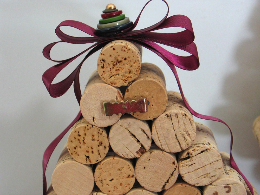 Wine Cork Christmas Tree (Petite)
