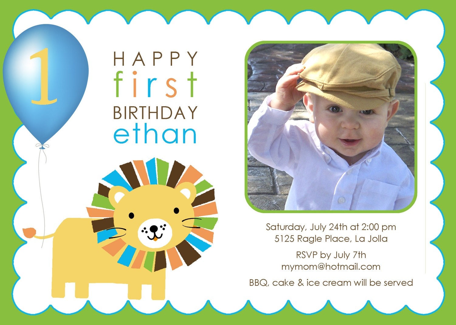 Roar Birthday Invitation Il_570xn