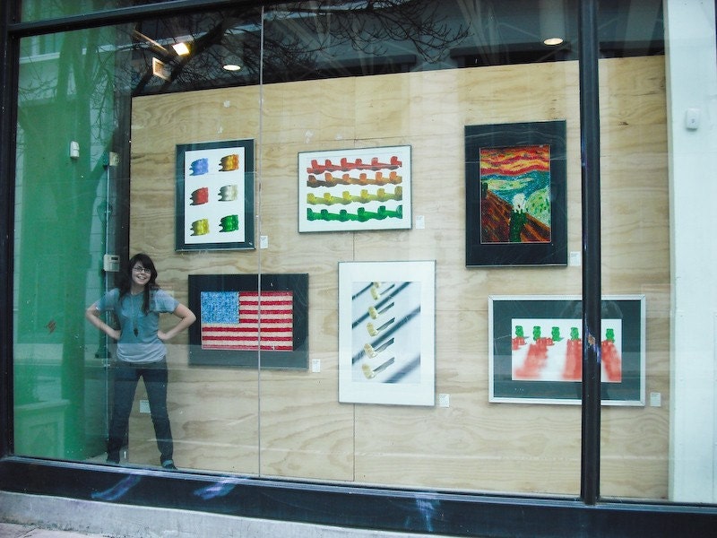 Your Portrait made of Gummi Bears - As Seen In Urban Outfitters