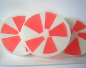 Pink Grapefruit Coconut Citrus  Soap with Olive Oil and Shea Butter