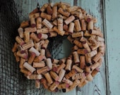 Wine Cork Wreath - Can Be Custom Ordered