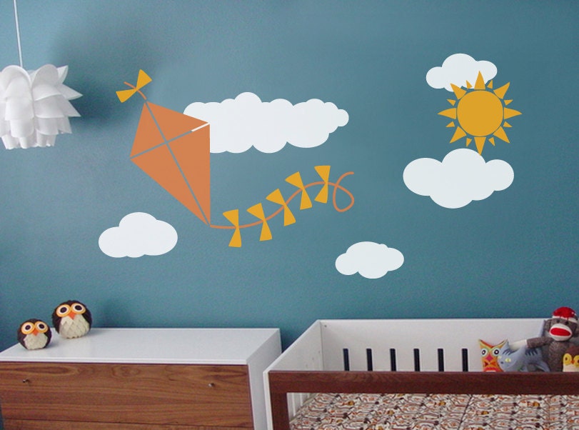 High Flyin Kite - Vinyl Wall Art Decal Sticker