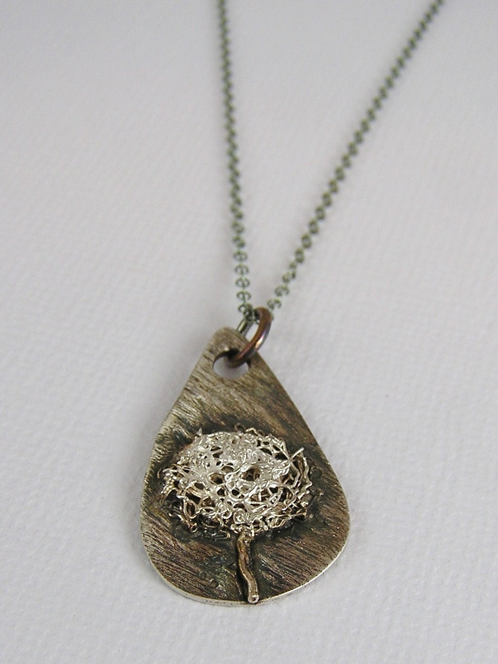 Fine Silver Hydrangea
