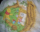 Vintage Winnie the Pooh FITTED twin sheet