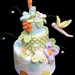 Custom Made Gender Neutral Topsy Turvy Diaper Cake