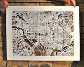 washington d.c. mapcut, READY TO SHIP