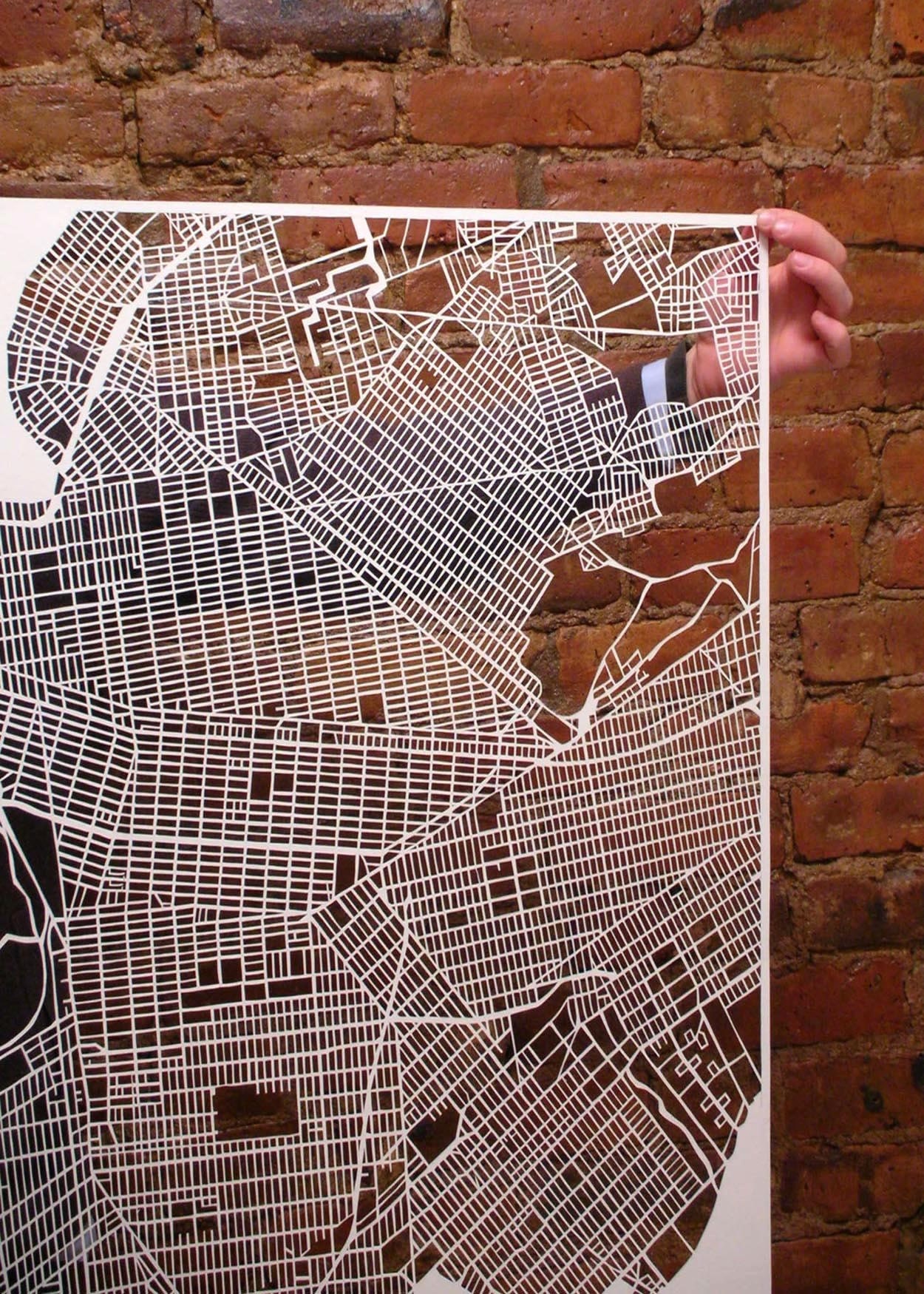 new york city map cuts