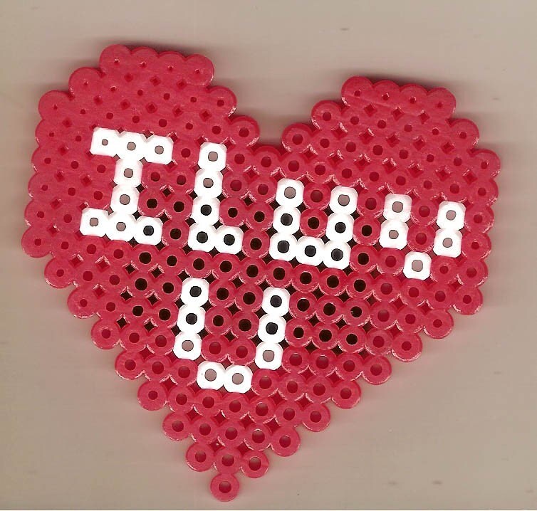 Heart Perler