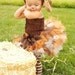 Pretty Little Pup Crochet Petti-Tutu Dress and Dog Ears Headband- SZ 0-2T