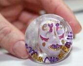 Mardi Gras Mask Resin Ring