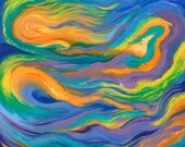 Friday Afternoon, Limited Edition Fine Art Giclee Print, 8x10 image in 11x14 mat